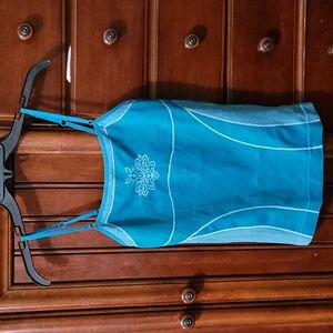 Athleta Green Stretchy Tank Top